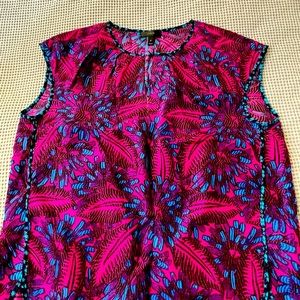 J Crew top sleeveless silk- size 12